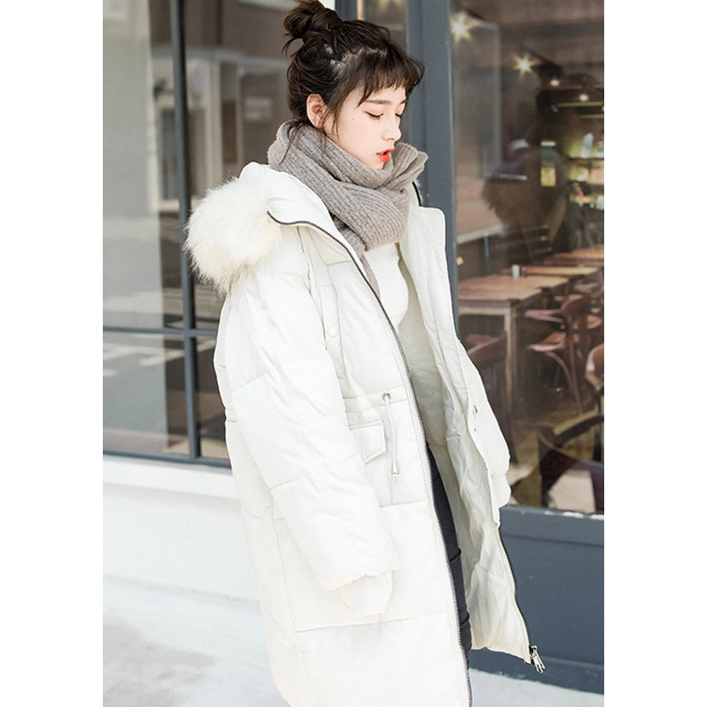 Fur Hood Long Padded Jacket