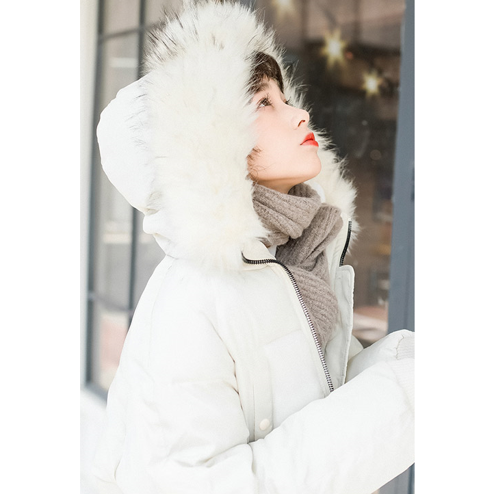 Fur Hood Long Padded Jacket