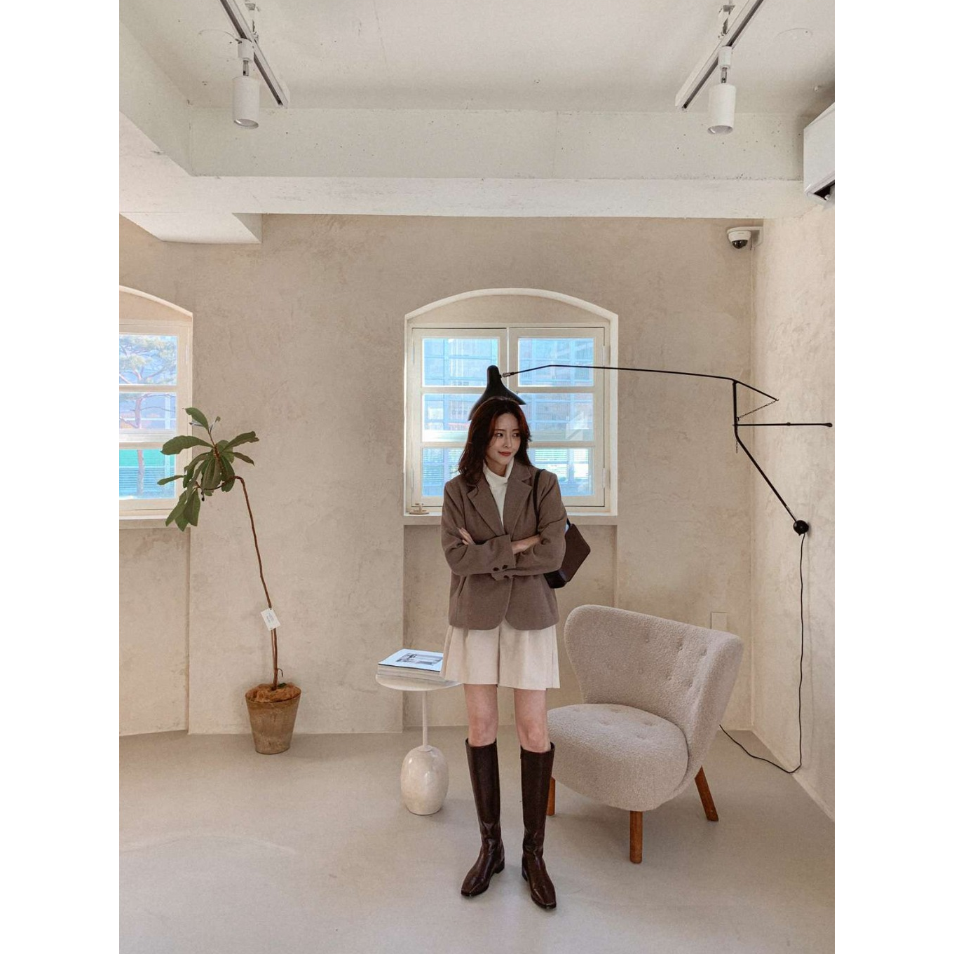 Basic Button Short Jacket