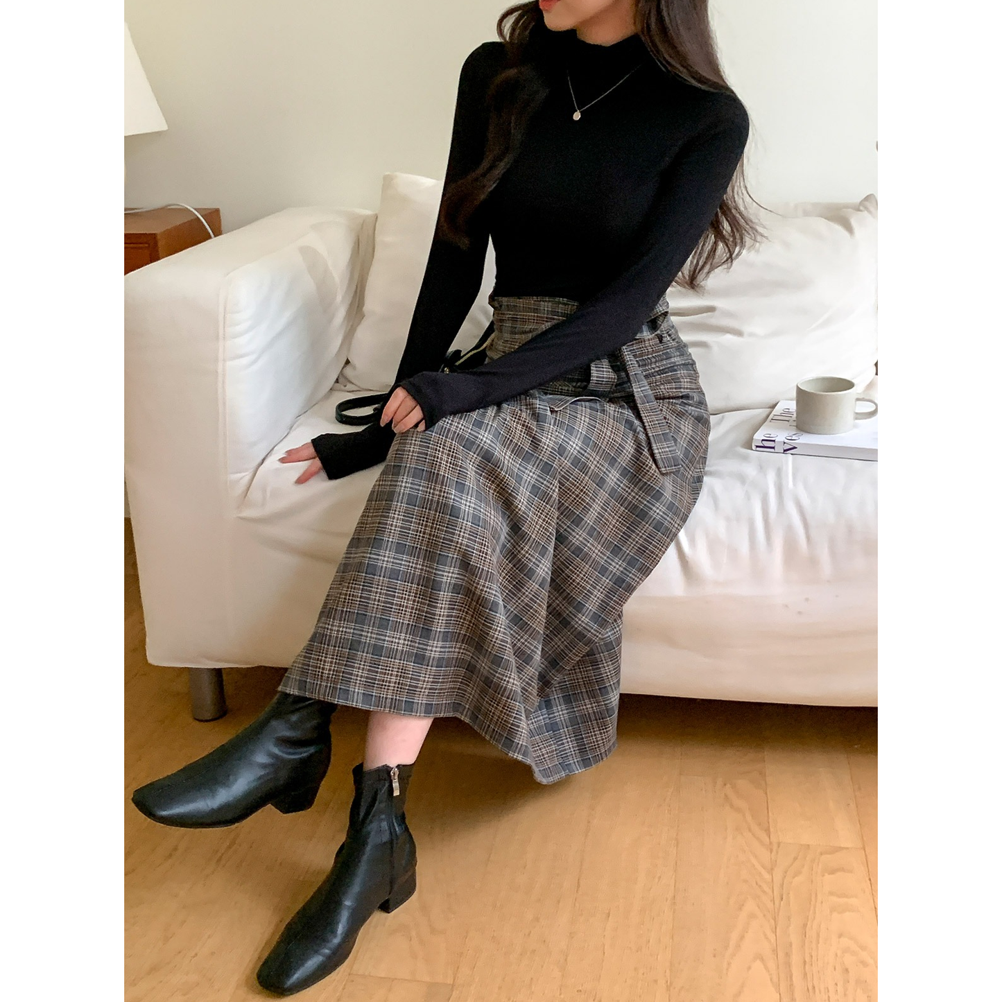 Basic Turtleneck T-Shirts