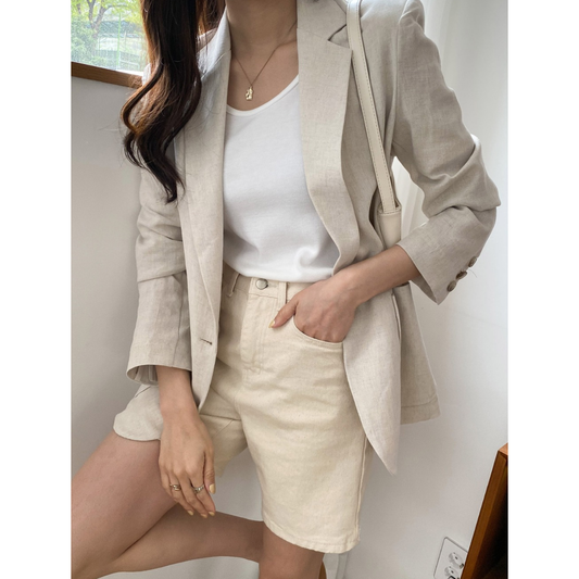 Linen Pocket Jacket