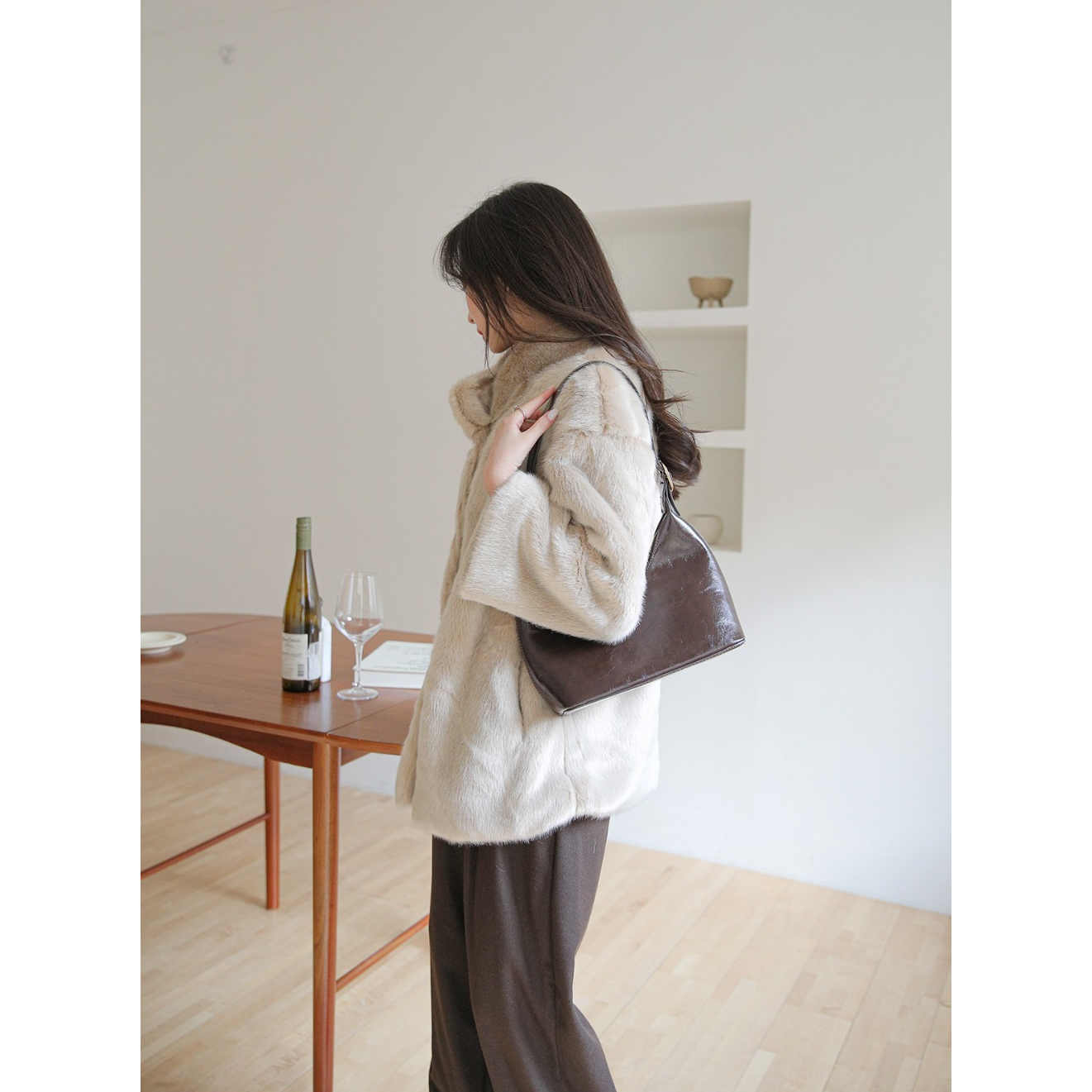 HiNeck Fur Jacket