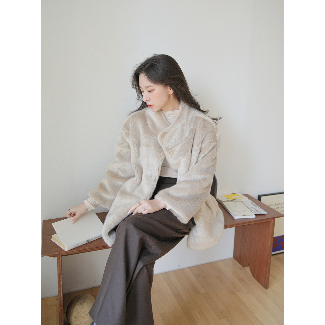 HiNeck Fur Jacket