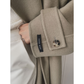 Wool Belt Long Coat