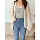 Loose Fit Twisted Cardigan