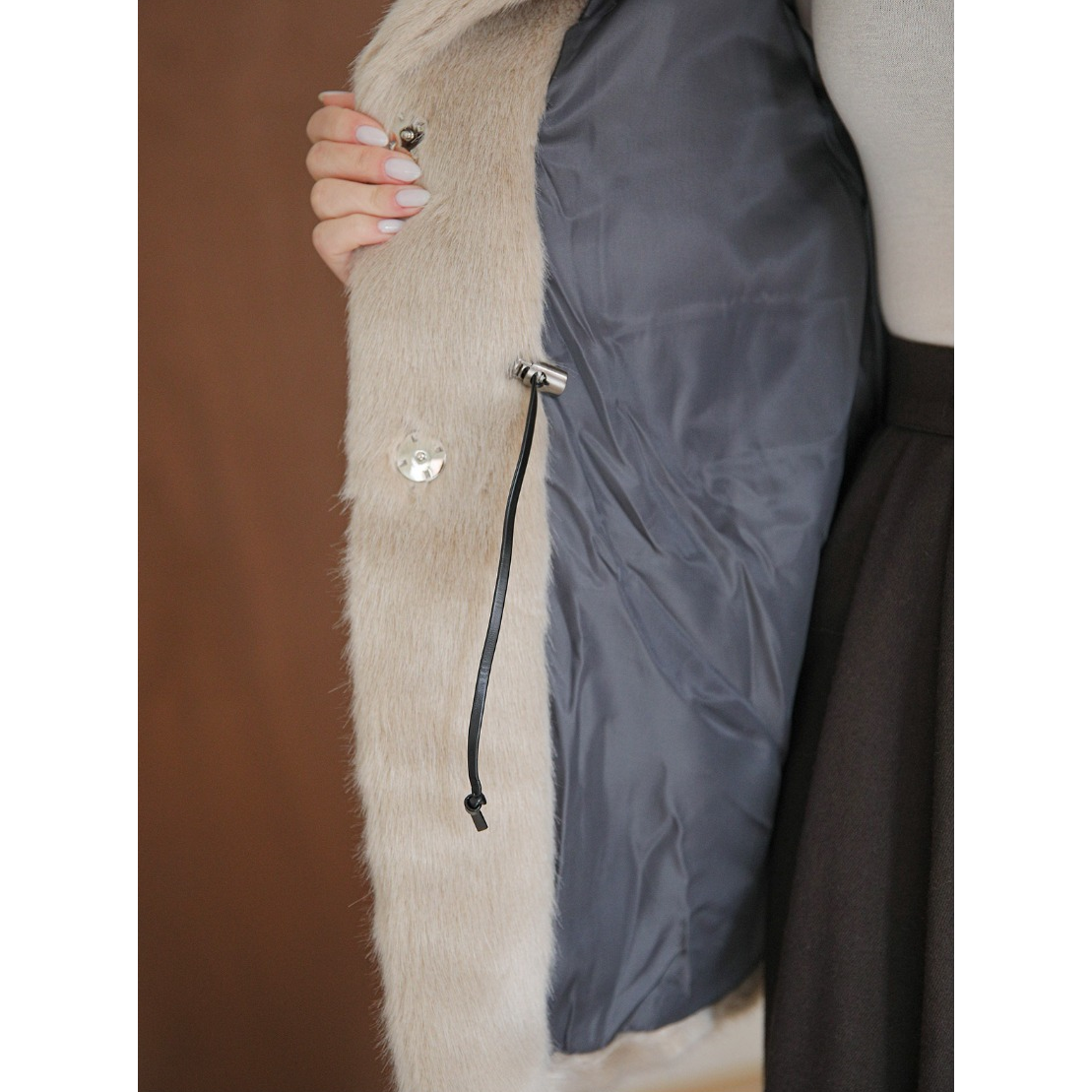 HiNeck Fur Jacket