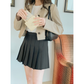 Crop Pocket Button Jacket