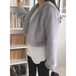 Short Buttonless Fur Jacket