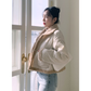 Fleece Collar Padded Jacket