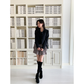 Long Sleeve Button Crop Jacket